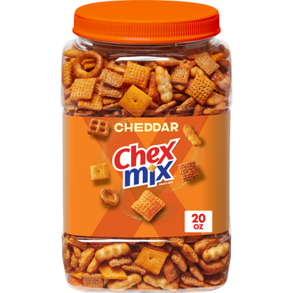 Chex Mix Cheddar Snack Mix Tub  DestGlow