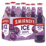 Smirnoff Ice Grape, 6 pack Bottles, 11.2 fl oz, 4....
️  DestGlow