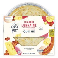 La Terra Fina Classic Lorraine Quiche️  DestGlow