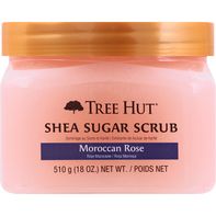 Tree Hut Sugar Scrub, Shea, Moroccan Rose️  DestGlow
