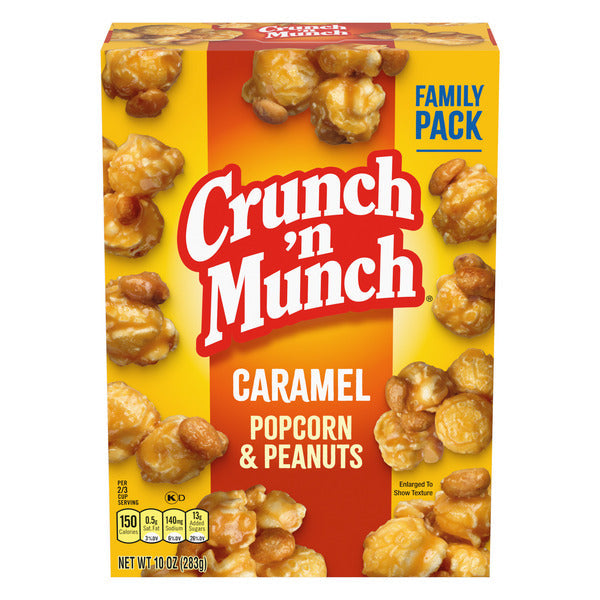 Crunch ‘n Munch Caramel Popcorn with Peanuts  DestGlow