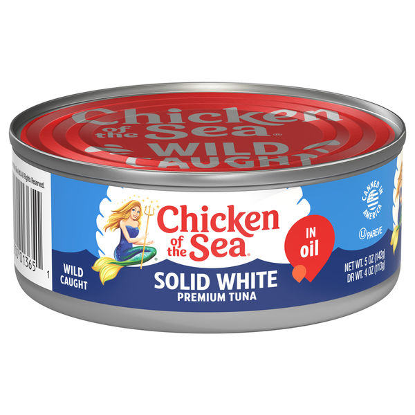 Chicken of the Sea Solid White Premium Albacore Tuna in Oil  DestGlow