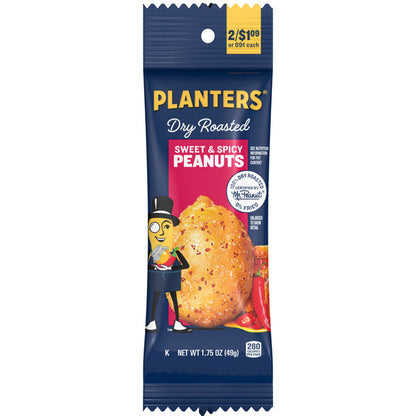 Planters Dry Roasted Sweet &amp; Spicy Peanuts