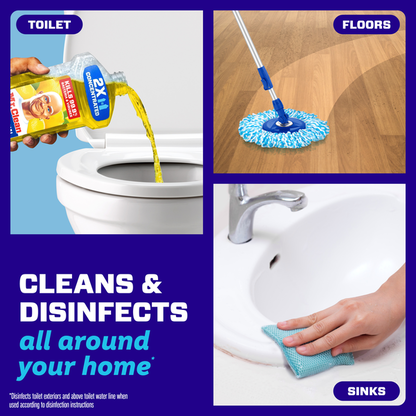 Mr. Clean All Purpose Cleaner, Cleaning Liquid, Lemon  DestGlow