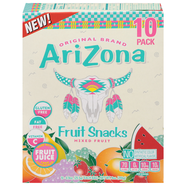 AriZona Mixed Fruit Fruit Snacks  DestGlow