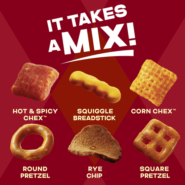Chex Mix Hot and Spicy Savory Snack Mix  DestGlow
