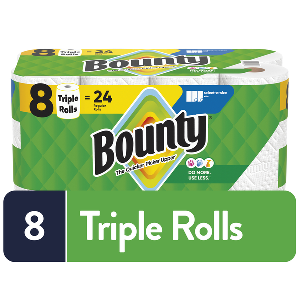 Bounty Paper Towels Select-A-Size  DestGlow