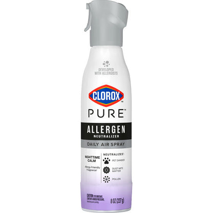 Clorox PURE Allergen Neutralizer Daily Air Spray, Nighttime Calm