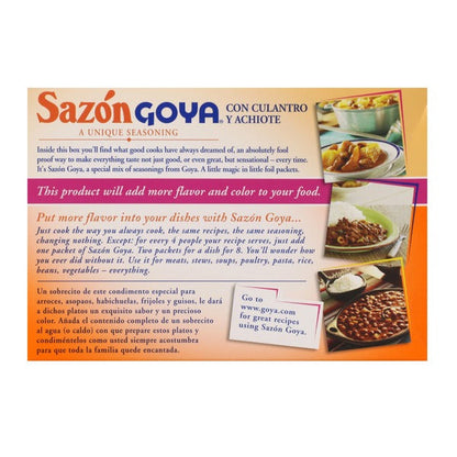 Goya Sazón Seasoning with Coriander &amp; Annatto