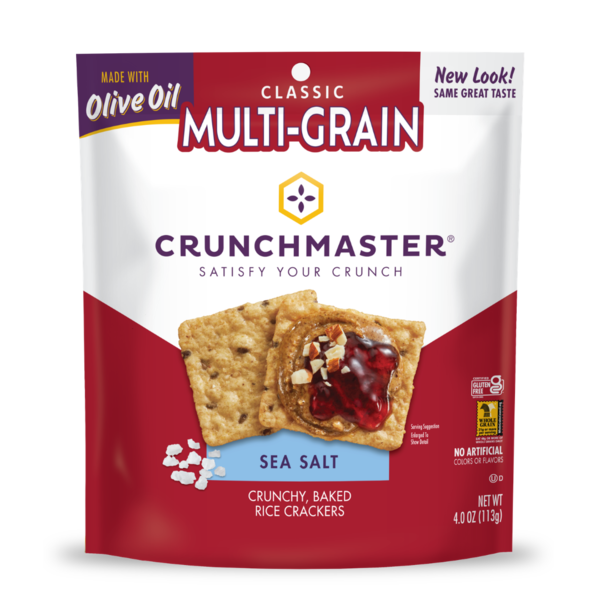 Crunchmaster Multi-Grain, Sea Salt  DestGlow