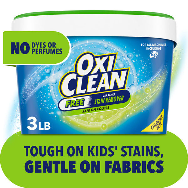 OxiClean Free Versatile Stain Remover Powder  DestGlow