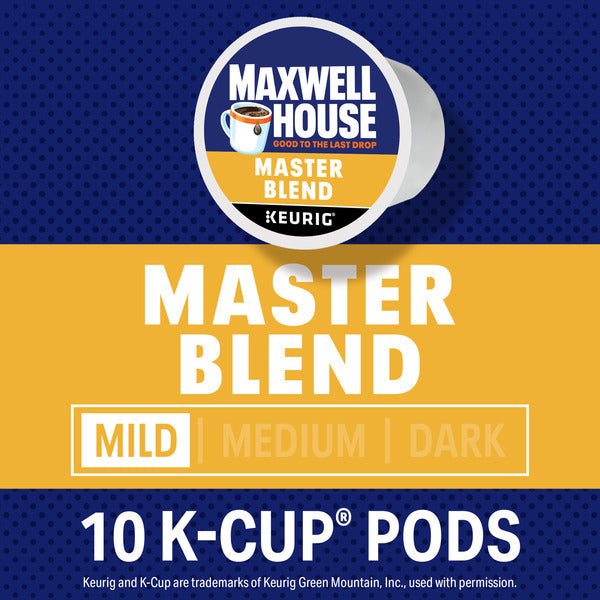 Maxwell House Master Blend Mild Roast K-Cup® Coffee Pods  DestGlow