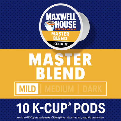 Maxwell House Master Blend Mild Roast K-Cup® Coffee Pods