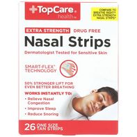 TopCare Extra Strength One Size Nasal Strips, Tan️  DestGlow