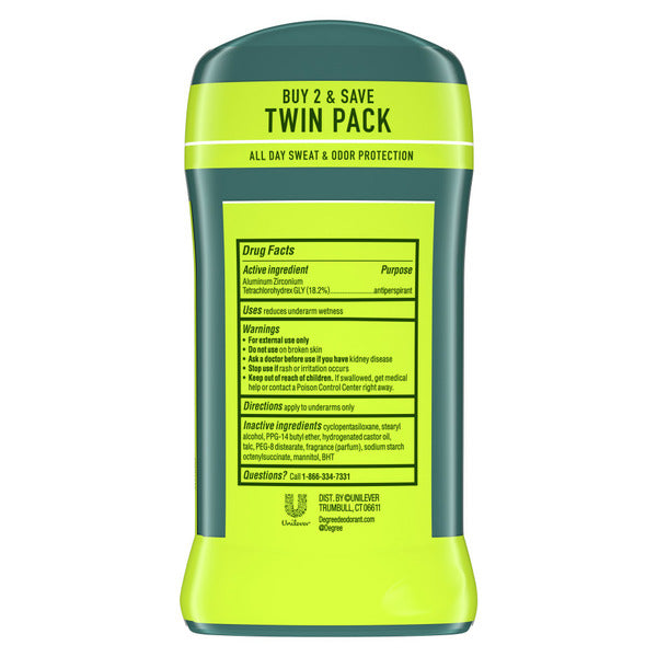 Degree Antiperspirant Deodorant Extreme Blast