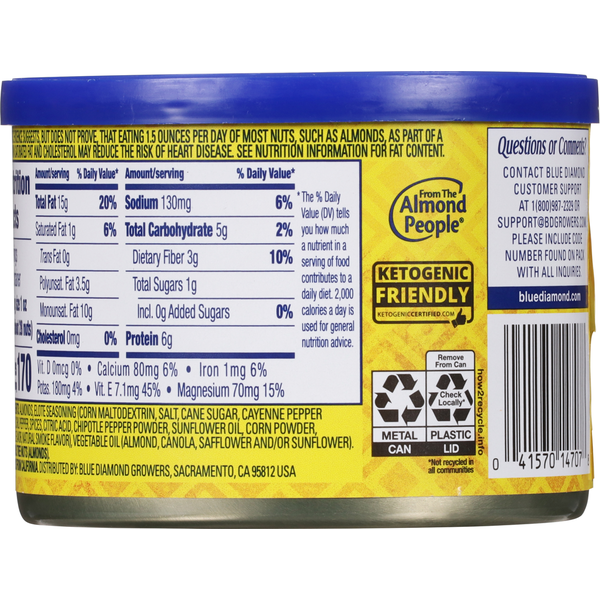 Blue Diamond Almonds, Bold, Elote Mexican-Style Street Corn Flavored  DestGlow