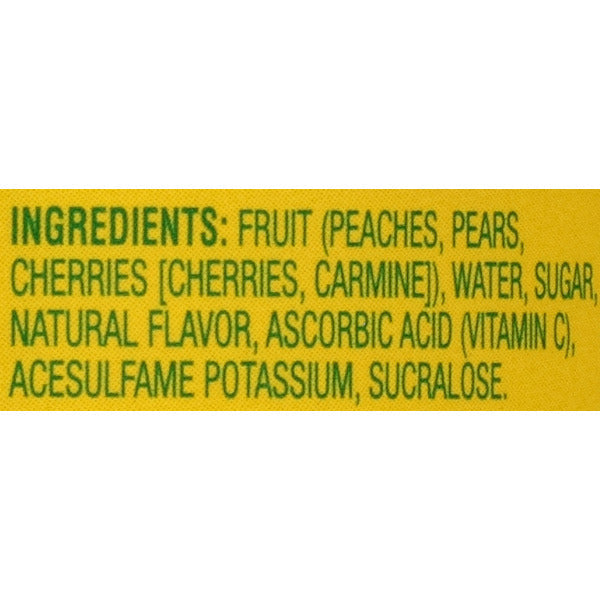 Del Monte Chunky Mixed Fruit, Cherry  DestGlow