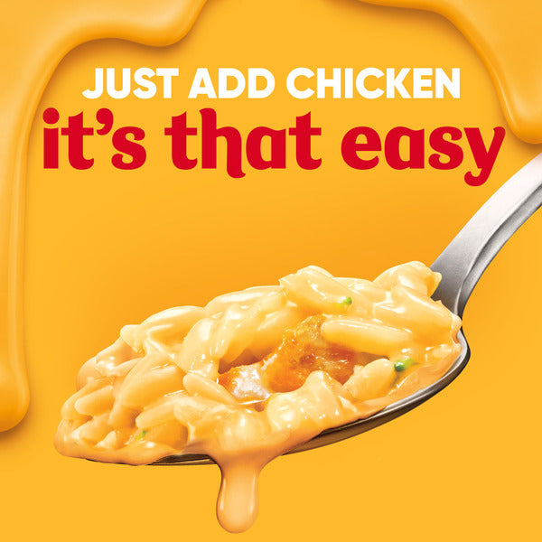 VELVEETA Chicken &amp; Broccoli One Pan Kit with Pasta, Cheese Sauce, Broccoli &amp; Seasoning  DestGlow