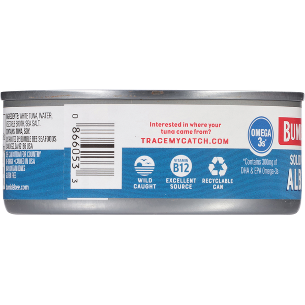 Bumble Bee Solid White Albacore Tuna in Water  DestGlow