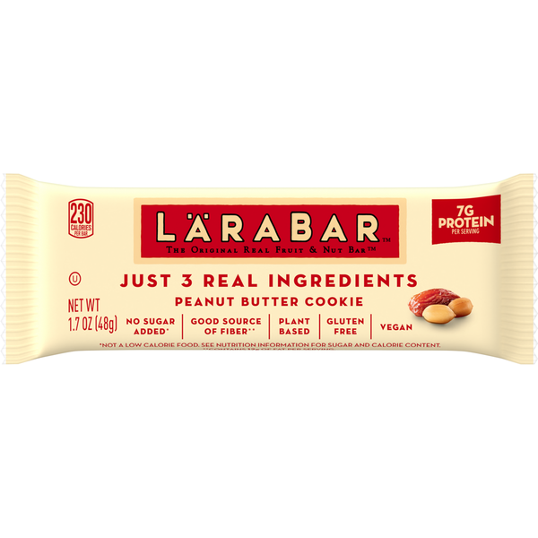 LÄRABAR Peanut Butter Cookie Fruit &amp; Nut Bar  DestGlow