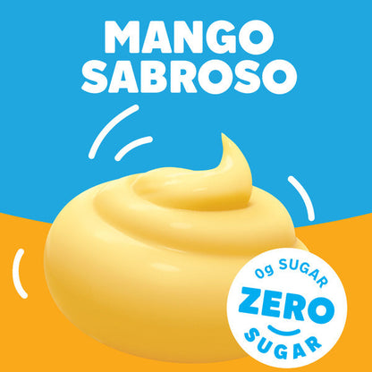 Jell-O Zero Sugar Mango Sabroso Ready-to-Eat Pudding Snack Cups