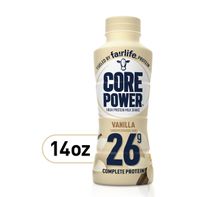 Core Power Protein Shake, Vanilla, 26G Bottle️  DestGlow