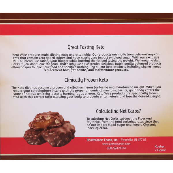 Keto Wise Fat Bombs, Crispy Caramels  DestGlow