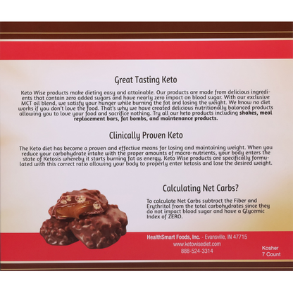 Keto Wise Fat Bombs, Crispy Caramels