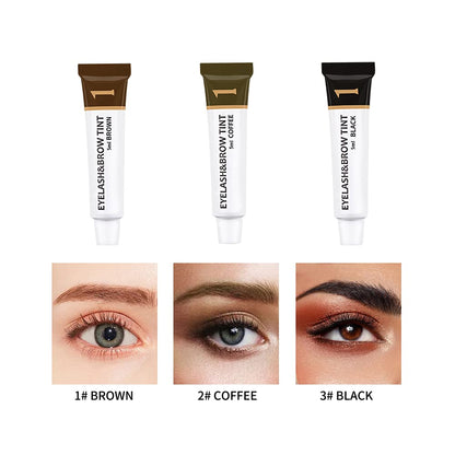 Lash &amp; Brow Tint Kit, Professional Semi-Permanent 2-IN-1