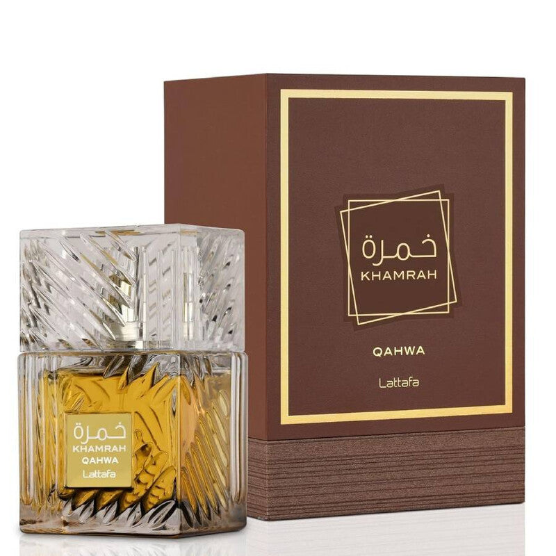 Lattafa Khamrah Qahwa Eau de Parfum Unisex (3.4oz)  DestGlow
