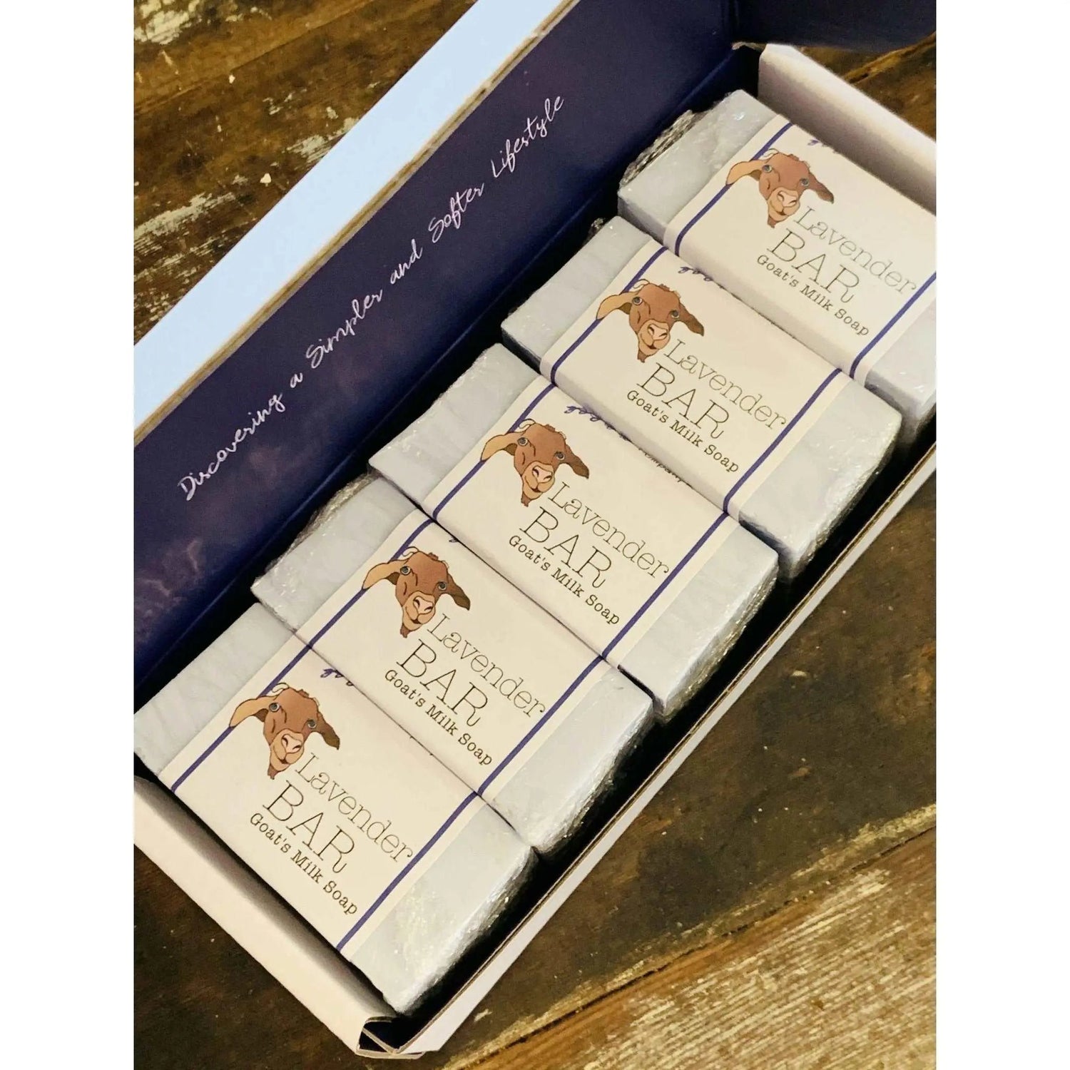 Lavender Bar Soap with Goat&