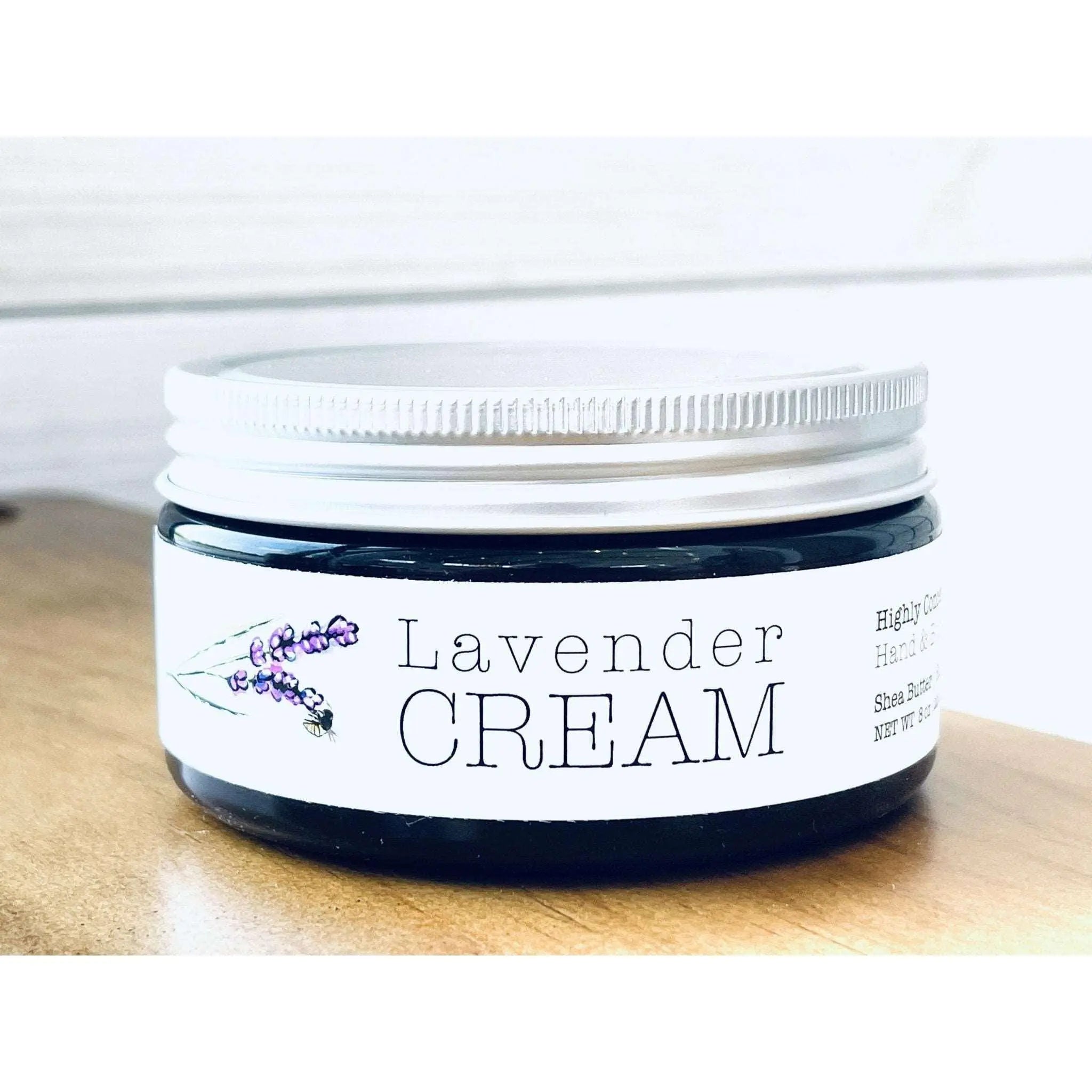 Lavender CREAM - Aromatherapy Hand &amp; Body Cream -Lotion 8 oz or 16 oz by Lavender Life Company