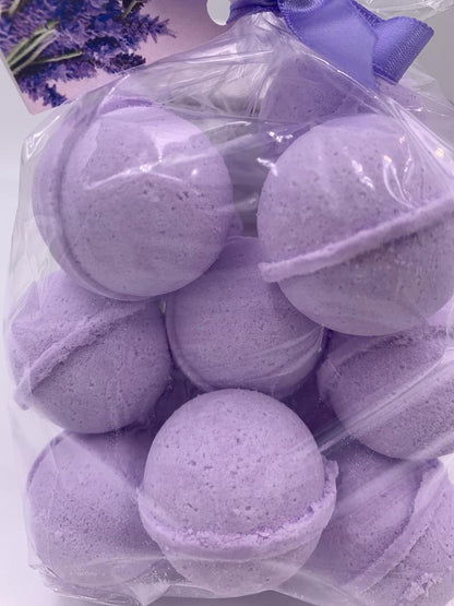 14 pack of 1 oz bath bomb fizzies (U-select fragrance) with shea, mango &amp; cocoa butter, gift bag bath fizzies, relax while you moisturize your skin by Spa Pure