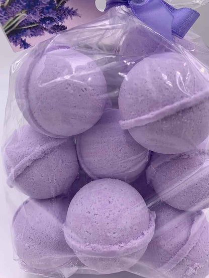 14 bath bombs (select from over 100 fragrances) our Little Bag of Balls (Fragrances A thru D)