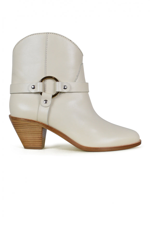 Francesco Russo Women Leather Boots by Luosophy