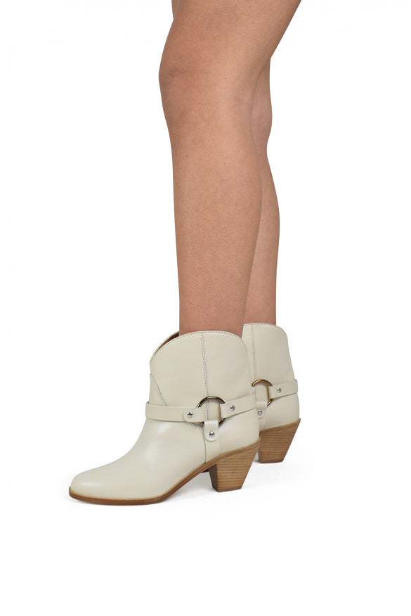 Francesco Russo Women Leather Boots by Luosophy