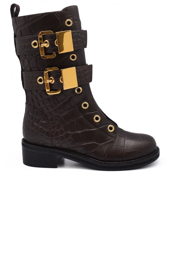 Giuseppe Zanotti Women Leather Boots by Luosophy