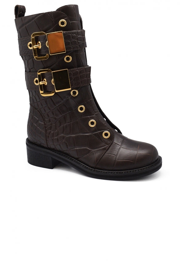 Giuseppe Zanotti Women Leather Boots by Luosophy