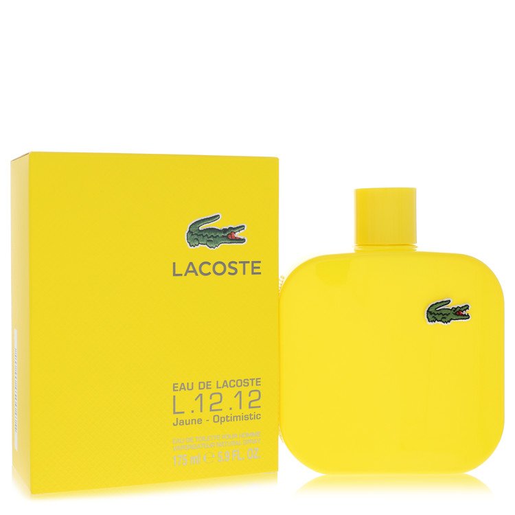 Lacoste Eau De Lacoste L.12.12 Jaune by Lacoste Eau De Toilette Spray 5.9 oz for Men 