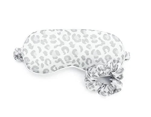 Lemon Lavender Five More Minutes Satin Sleep Eye Mask &amp; Scrunchies Set