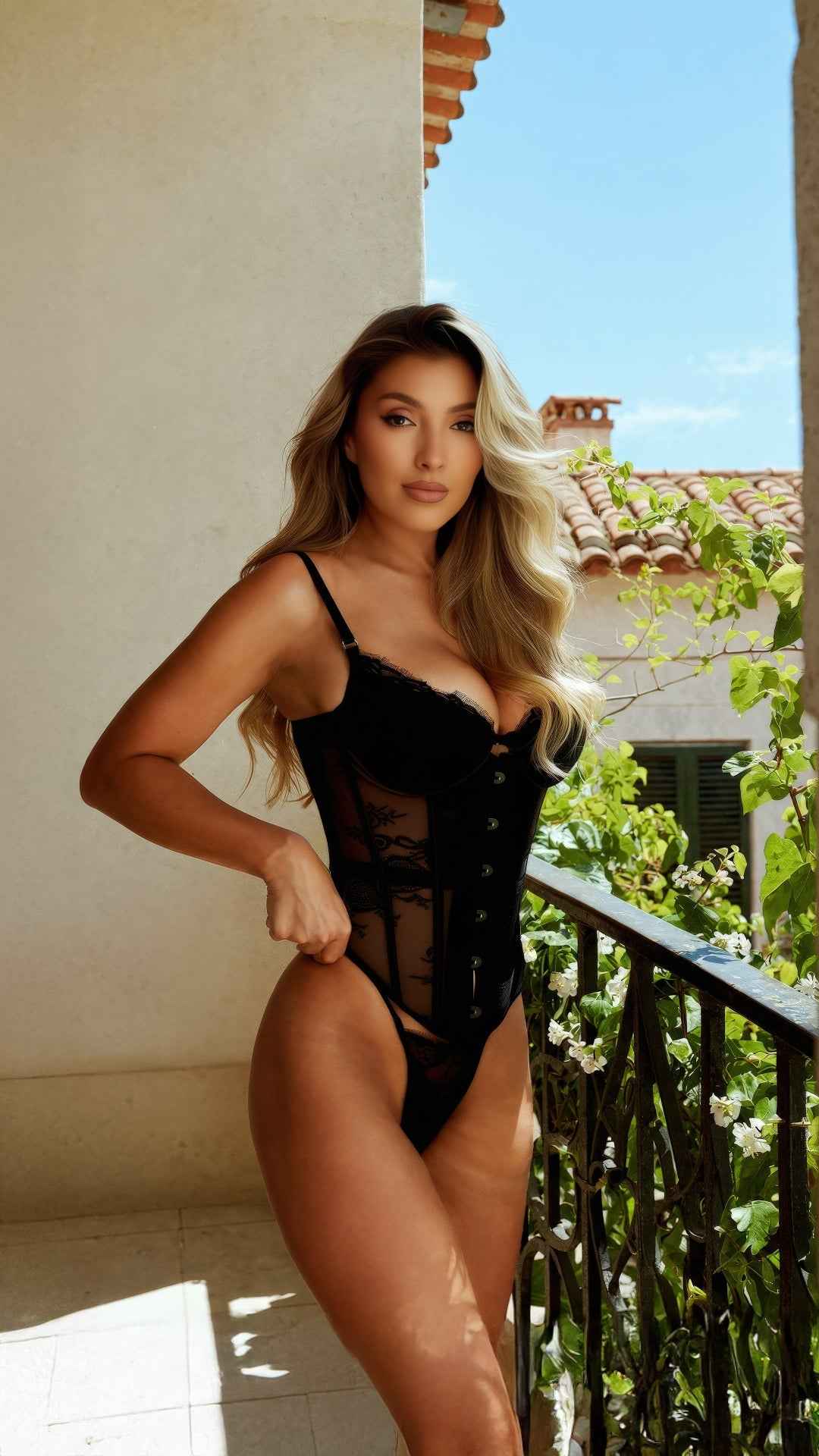 Essentials Lace Corset