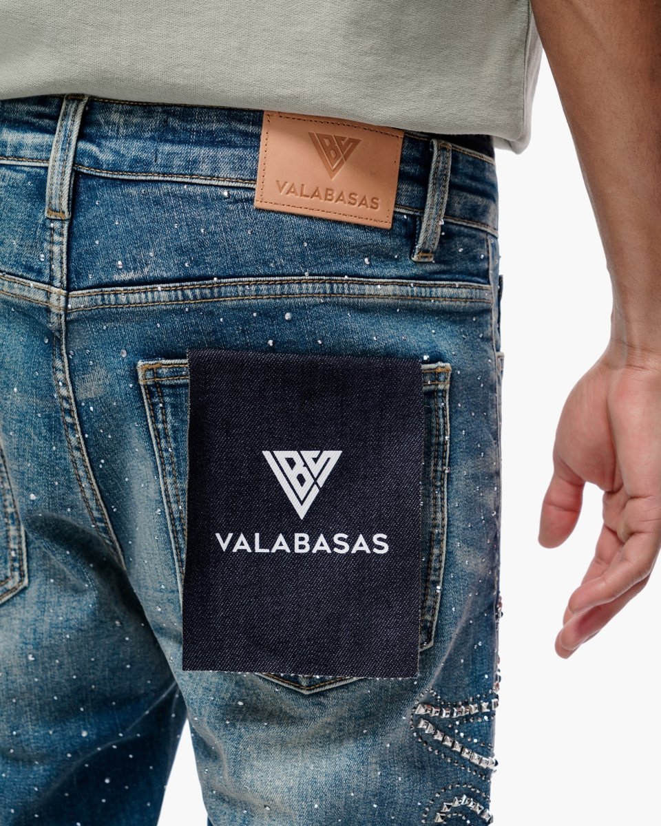Valabasas Licium Jeans - Dark Blue by Denim Exchange