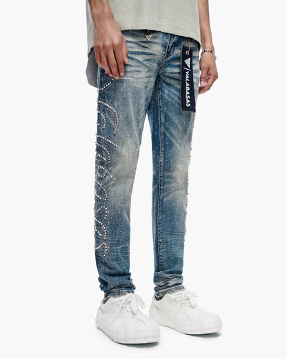 Valabasas Licium Jeans - Dark Blue by Denim Exchange