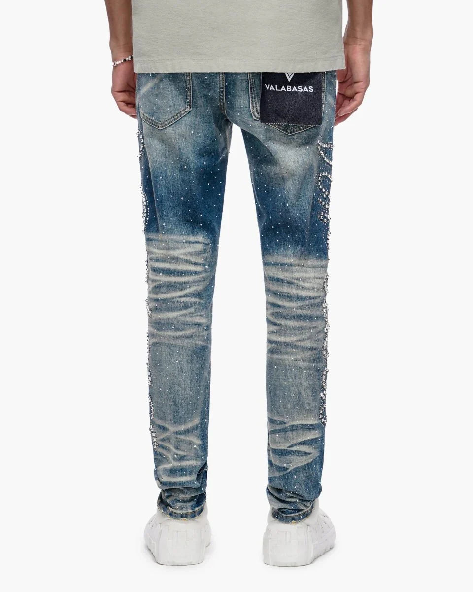 Valabasas Licium Jeans - Dark Blue by Denim Exchange