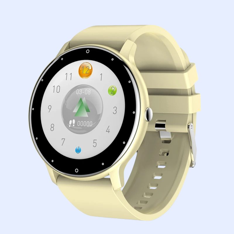 AquaSport™ Waterproof Smartwatch – Rose Gold Mesh Band &amp; Fitness Tracker