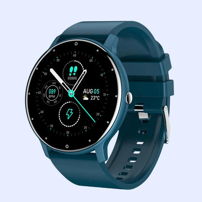 AquaSport™ Waterproof Smartwatch – Rose Gold Mesh Band &amp; Fitness Tracker