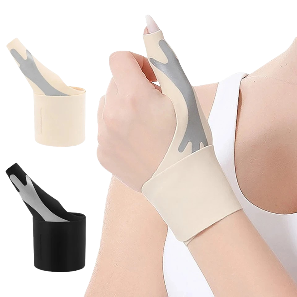 FlexiGrip™ Thumb &amp; Wrist Support Brace – Lightweight, Pain Relief &amp; Hand Stability