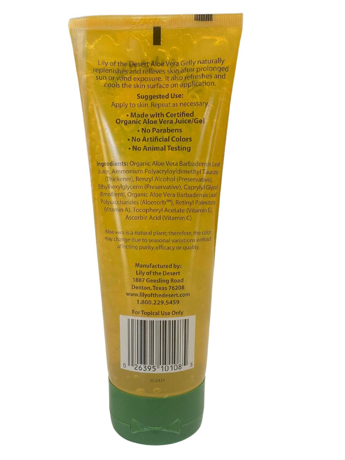 Aloe Vera, Gelly, 99% - DestGlow