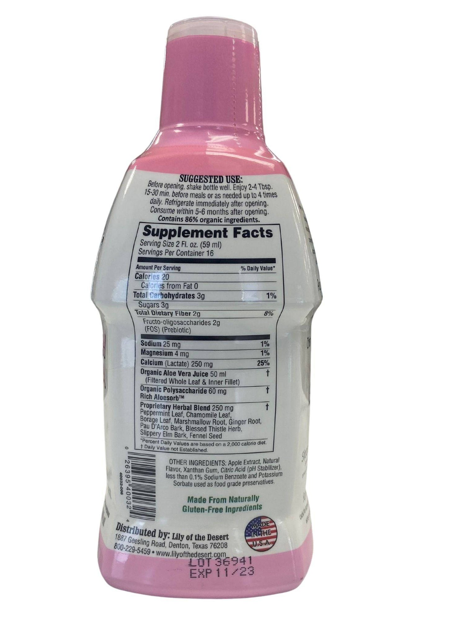 Aloe Herbal Stomach Formula by Country Life Natural Foods