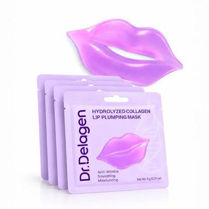 Plumping Lip Masks - Collagen, Hyaluronic Acid, Centella Asiatica - DestGlow